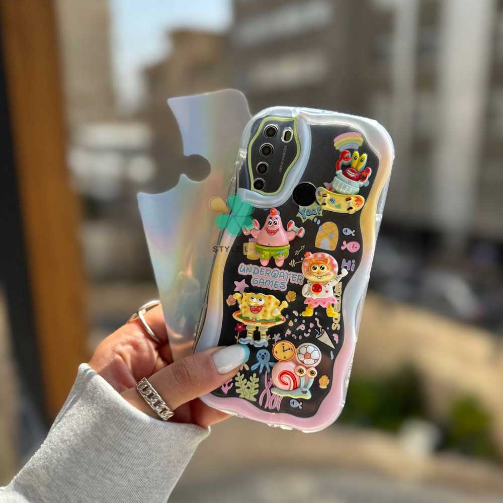 قیمت کیس فانتزی باب اسفنجی برجسته مناسب گوشی Xiaomi - ضد خط و خراش